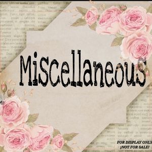 ♦️Miscellaneous♦️